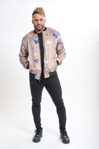 JJR BUTTERFLY BOMBER JACKET - Janice Jeanice Resisted | God Led Passionate Clothing Designs